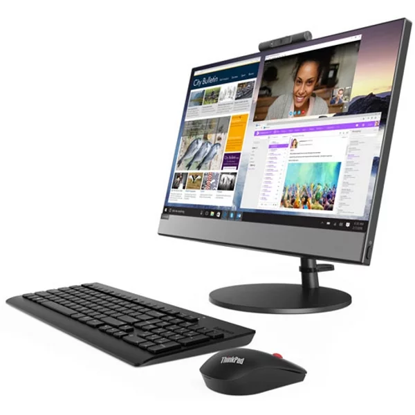 Моноблок Lenovo V530-22ICB AIO 21.5" FHD/ Celeron G4900T/ 4GB/ 500GB/ DVD-RW/ WiFi/ BT/ DOS [10US005GRU] изображение 2