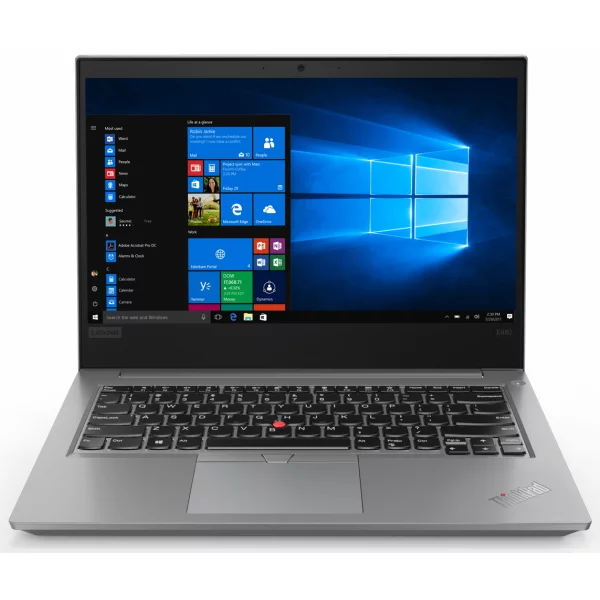 Ноутбук Lenovo ThinkPad E14-IML 14" FHD [20RA001CRT] Core i7-10510U, 8GB, 256GB SSD, WiFi, BT, FPR, Win10Pro, серебристый изображение 1
