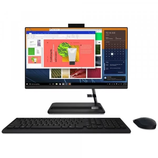 Моноблок Lenovo IdeaCentre AIO 3 22ADA6 21.5" FHD, 4GB, 256GB SSD, DVD-RW, WiFi, BT, Win10 [F0G6000BRK] изображение 1