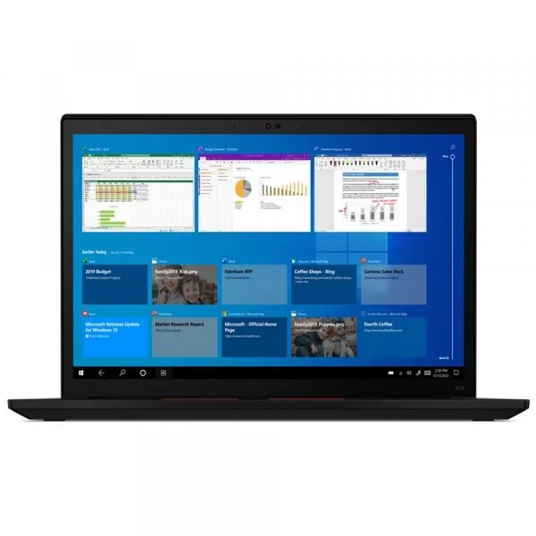 Ноутбук Lenovo ThinkPad X13 Gen 2 13.3" WUXGA [20WK00AHRT] Core i5-1135G7, 8GB, 256GB SSD, WiFi, BT, FPR, SCR, Win10Pro  изображение 1