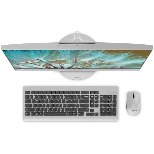 Моноблок Lenovo IdeaCentre AIO 520-24ICB 23.8" FHD/ Core i7-8700T/ 8GB/ 512GB SSD/ DVD-RW/ Radeon 530 2GB/ WiFi/ BT/ Win10/ silver [F0DJ00EERK] изображение 3