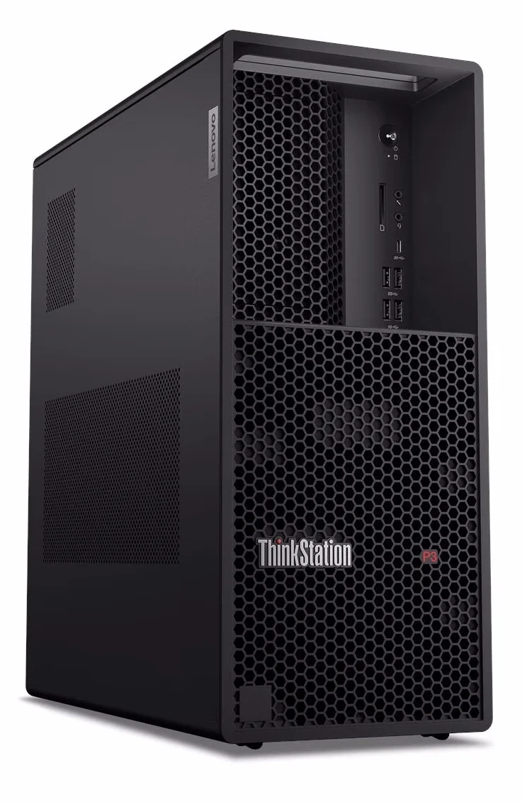Рабочая станция Lenovo ThinkStation P3 Tower Gen 2 Core Ultra 7 265, 32GB (2x16) DDR5-5600, 1TB SSD M.2, Integrated Intel Graphics, WiFi7, BT, 750W, Win 11 Pro, 1Y (30HSA129CW) изображение 1