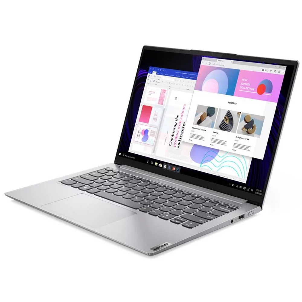 Ноутбук Lenovo Yoga Slim 7 Pro 14ACH5 14" 2880x1800 [82MS0022RU] Ryzen 7 5800H, 16GB, 1TB SSD, noODD, WiFi, BT, Win10 изображение 2
