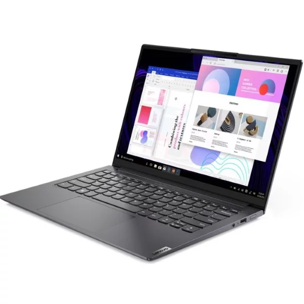 Ноутбук Lenovo Yoga Slim 7 Pro 14IHU5 14" 2880x1800 [82NC0013RU] Core i5 11300H, 16GB, 1TB SSD, noODD, GeForce MX450 2GB, WiFi, BT, Win10 изображение 2