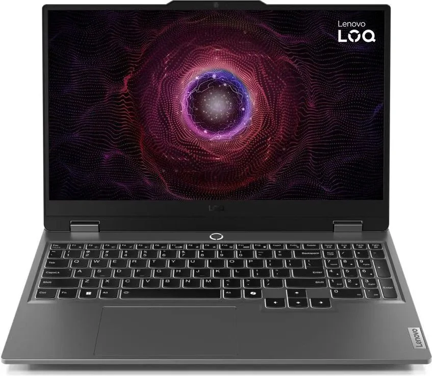 Ноутбук 15.6" IPS FHD LENOVO LOQ 15ARP9 серый (AMD Ryzen 5 7235HS/16Gb/512Gb SSD/4050 6Gb/noOS) (83JC00LBRK) изображение 1