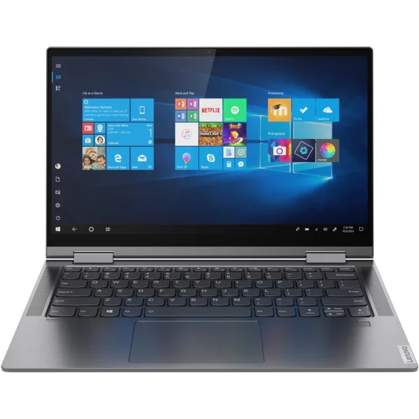 Ноутбук-трансформер Lenovo Yoga C740-14IML 14" FHD Touch [81TC00DLRU] Core i7-10510U, 16GB, 1TB SSD, WiFi, BT, FPR, Win10, серый изображение 1