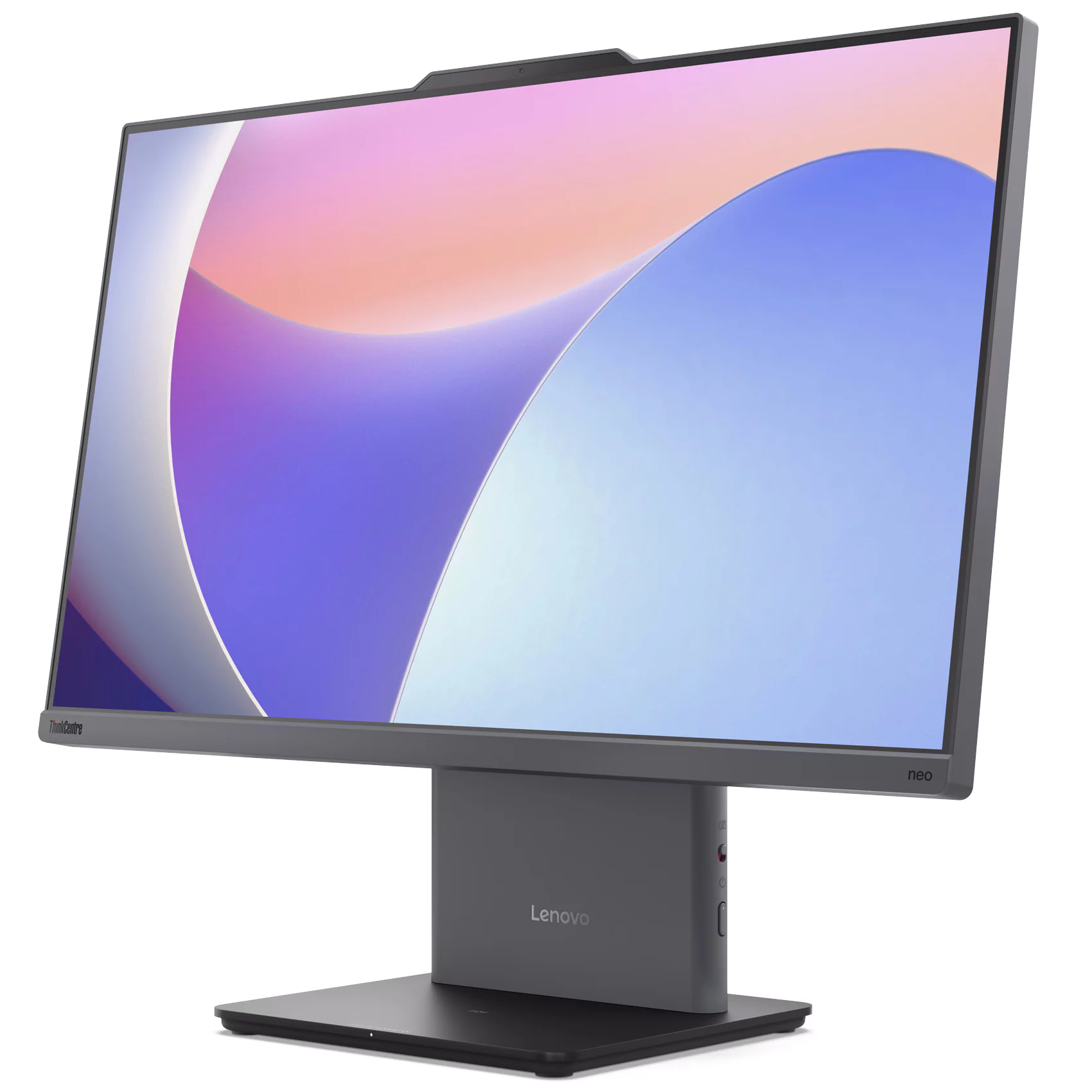 Моноблок Lenovo ThinkCentre neo 50a 24 Gen5 23.8" FHD IPS, Core i5-13420H, 16GB, 512GB SSD, WiFi, BT, NoOS, Luna Grey (12SC000QRU) изображение 2