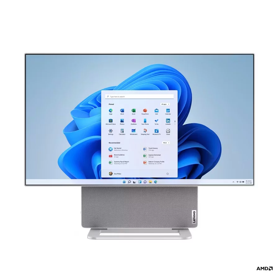 *Моноблок Lenovo Yoga 7 27ARH7 27" (3840x2160)/ Ryzen 7 6800H/ 32Gb/ 1Tb SSD/ RX 6600M 8Gb/ BT/ WiFi/ noOS (F0GS0046RK) изображение 1