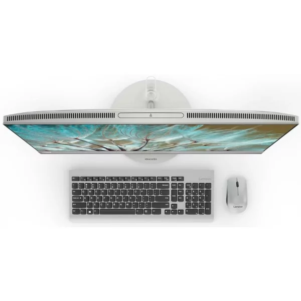 Моноблок Lenovo IdeaCentre AIO 520-27ICB 27" UHD/ Core i7-8700T/ 8GB/ 1TB + 16 GB Optane/ DVD-RW/ Radeon RX 550 4GB/ WiFi/ BT/ Win10/ Silver [F0DE004VRK] изображение 3