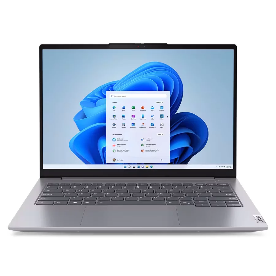 Ноутбук Lenovo Thinkbook 14 G6 IRL Core i7 13700H 16Gb SSD512Gb Intel Iris Xe graphics 14" IPS WUXGA (1920x1200) noOS grey WiFi BT Cam Bag (21KG00ERAK) изображение 1