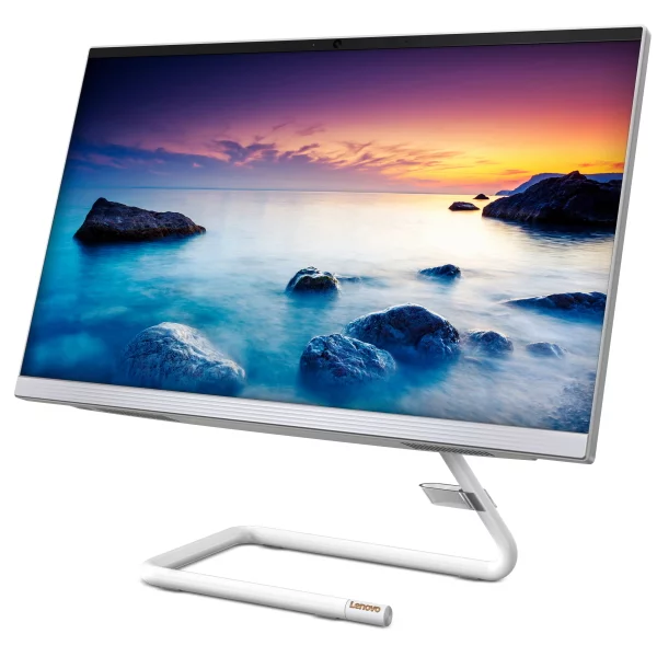 Моноблок Lenovo IdeaCentre A340-24ICK 23.8" FHD, Core i5-9400T, 4GB, 1TB, DVD-RW, WiFi, BT, DOS, белый [F0ER0061RK] изображение 6