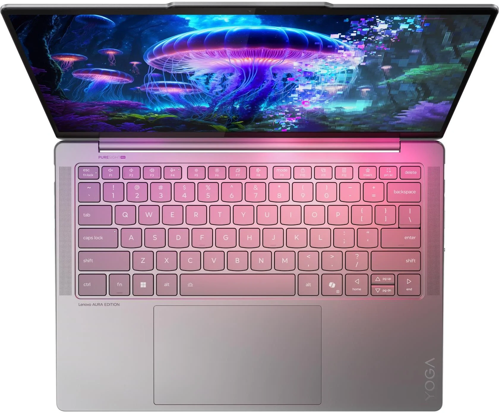 Ноутбук Lenovo Yoga Slim7 14ILL10 Core Ultra 5 226V 16Gb SSD1Tb Intel Arc 130V 14" OLED 2.8K (2880x1800) Windows 11 Home grey WiFi BT Cam (83JX000GRK) изображение 5