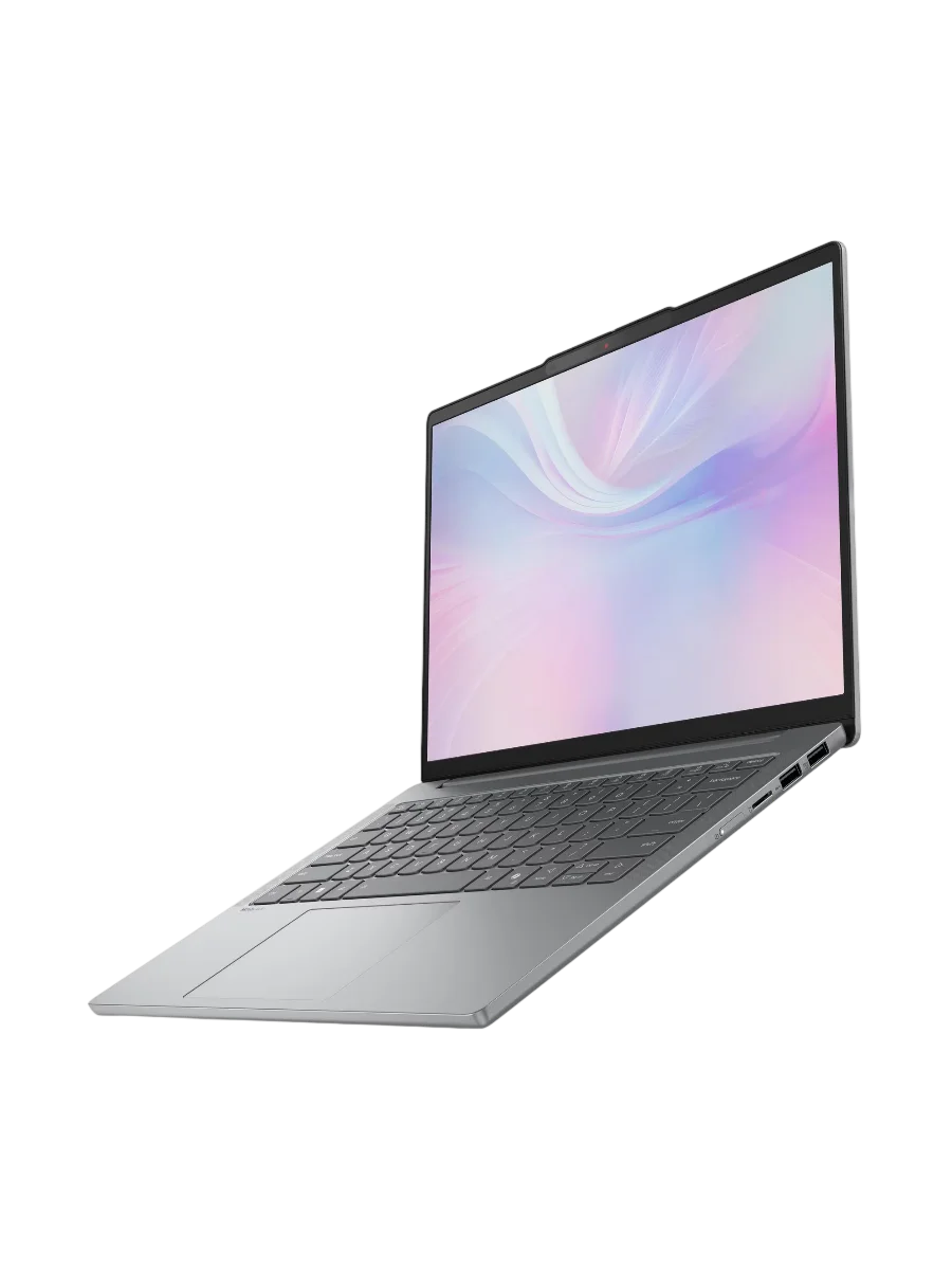 Ноутбук Lenovo IdeaPad Slim 5 14ARP10, AMD Ryzen™ 7 7735HS (3.20GHz, 16MB), 14" WUXGA Non-Touch, 16.0GB, 1x512GB SSD M.2 2242 PCIe Gen4 QLC, Luna Grey, AMD Radeon™ 680M, BT 5.3,Wi-Fi 6 2x2 AX, 1080P (83HT000CRK) изображение 1