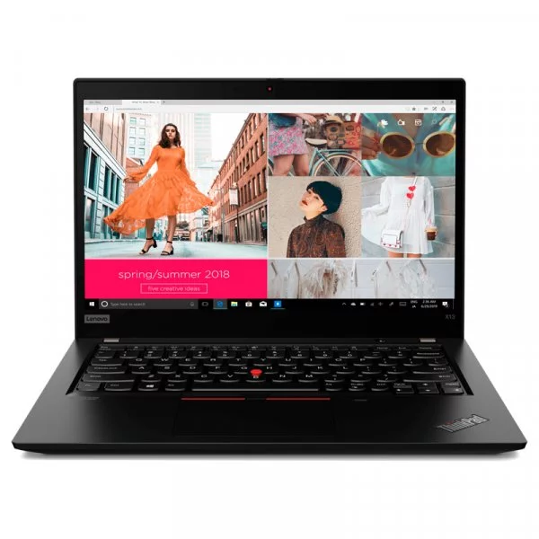 Ноутбук Lenovo X13 G1 T 13.3, FHD AG, Core i5-10210U, 8GB, SSD 256GB, wi-fi, bt, win 10Pro, черный [20T2002MRT] изображение 1