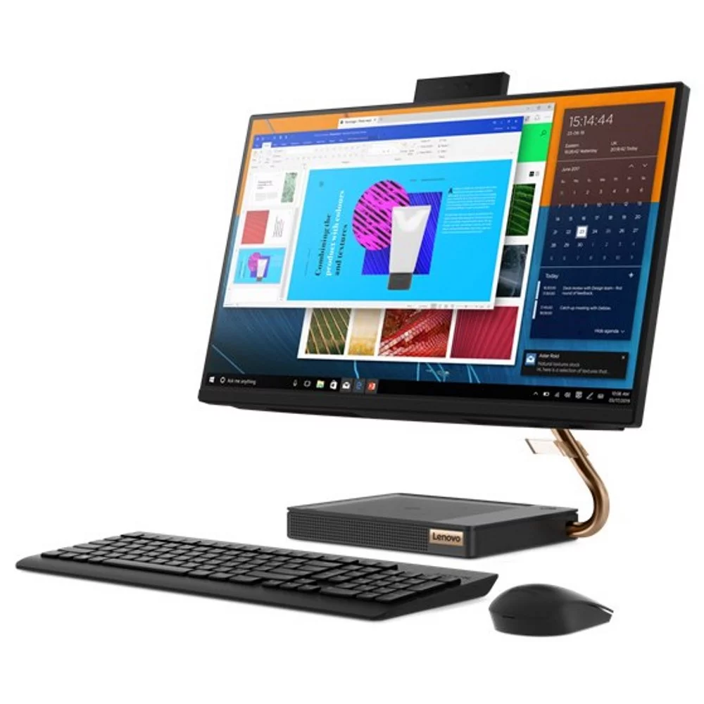 Моноблок Lenovo IdeaCentre AIO 5 24IOB6 23.8" FHD, Core i5-11400T, 16GB, 1TB SSD, noODD, WiFi, BT, Win10 [F0G30013RK] изображение 3