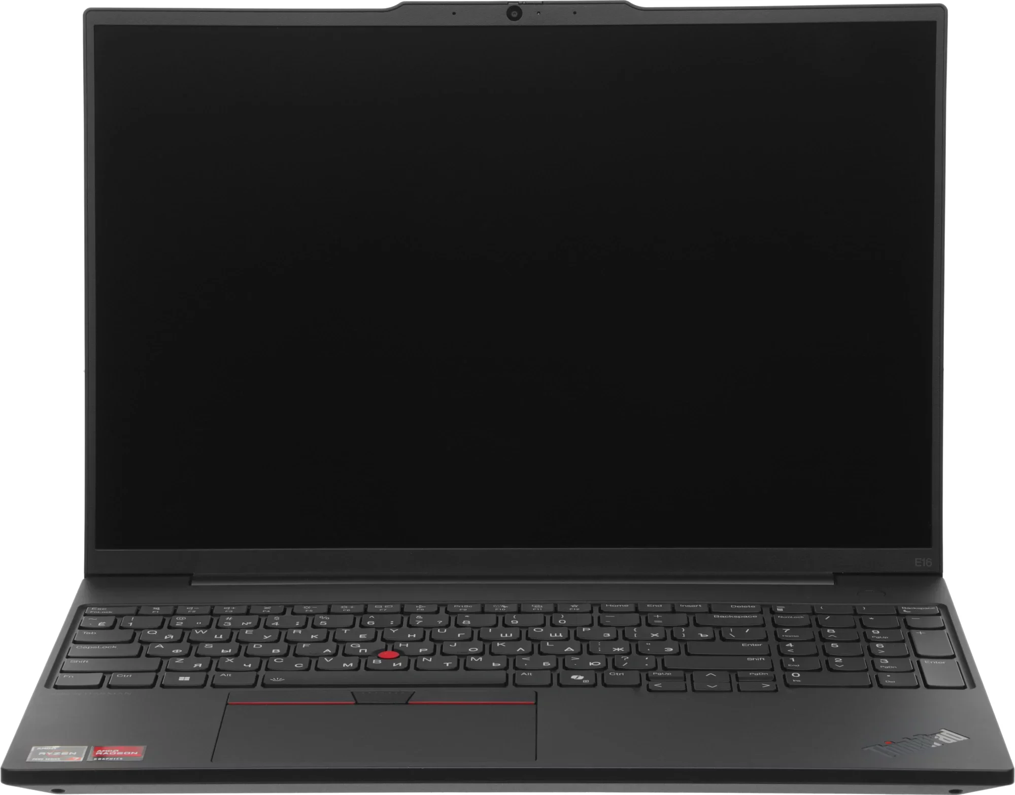 Ноутбук Lenovo ThinkPad E16 * E16, 16" (1920x1200) IPS, Ryzen 7 7735U(2.7GHz), 16GB, 512GB SSD, AMD Radeon, WebCam, DOS, KB RUS/ENG, Power Cord EU (21M6S1F000) изображение 1
