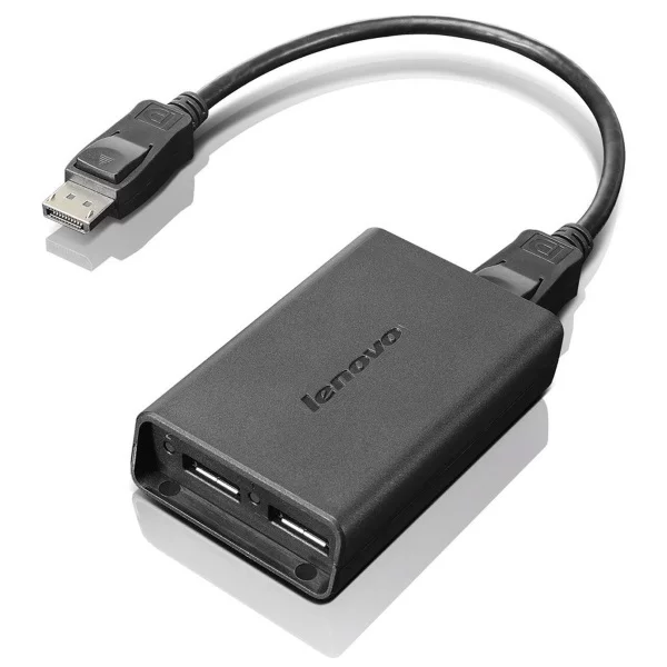 Адаптер Lenovo Displayport - 2 Displayport [0B47092] изображение 2