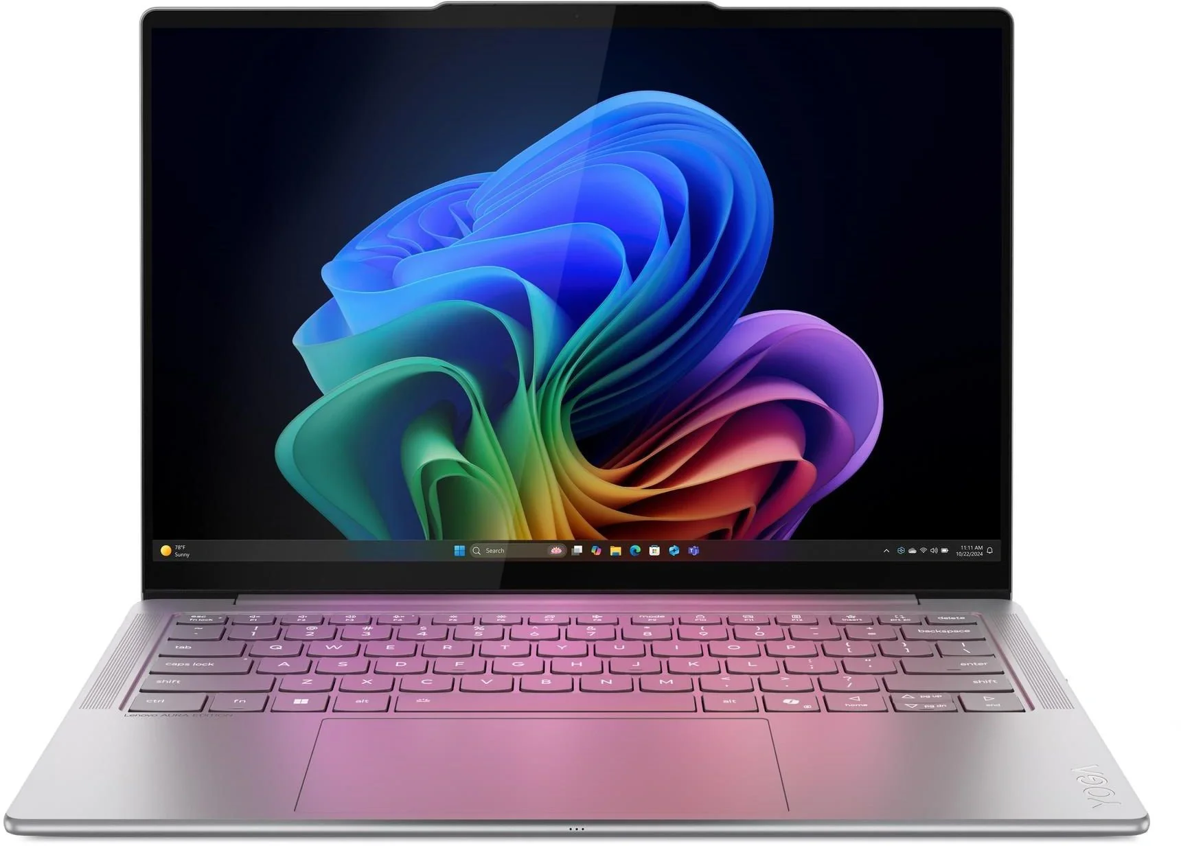 Ноутбук Lenovo Yoga Slim7 14ILL10 Core Ultra 5 226V 16Gb SSD1Tb Intel Arc 130V 14" OLED 2.8K (2880x1800) Windows 11 Home grey WiFi BT Cam (83JX000GRK) изображение 1