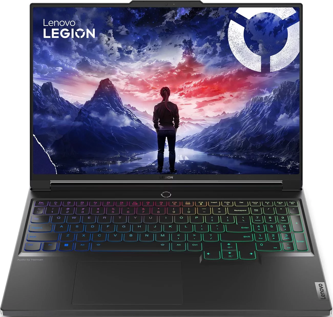 Ноутбук Lenovo Legion 7 16IRX9 Core i9 14900HX 32Gb SSD1Tb NVIDIA GeForce RTX4070 8Gb 16" IPS 3.2K (3200x2000) noOS black WiFi BT Cam (83FD0046RK) изображение 1