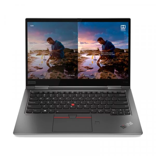 Ноутбук Lenovo ThinkPad X1 Yoga G5, 14.0 UHD AR, Core i7-10510U, 16Gb, SSD 512Gb, 4G lte, wi-fi, bt, win 10Pro, серый [20UB0000RT] изображение 1