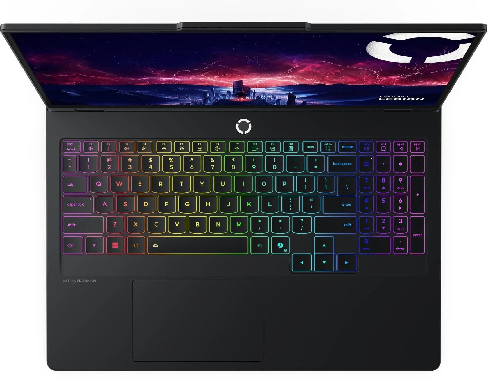 Ноутбук Lenovo Legion Pro 5 16AFR10 Ryzen 9 9955HX 32Gb SSD1Tb NVIDIA GeForce RTX 5070 8Gb 16" OLED WQXGA (2560x1600) без ОС black WiFi BT Cam (83F2000BRK) изображение 7