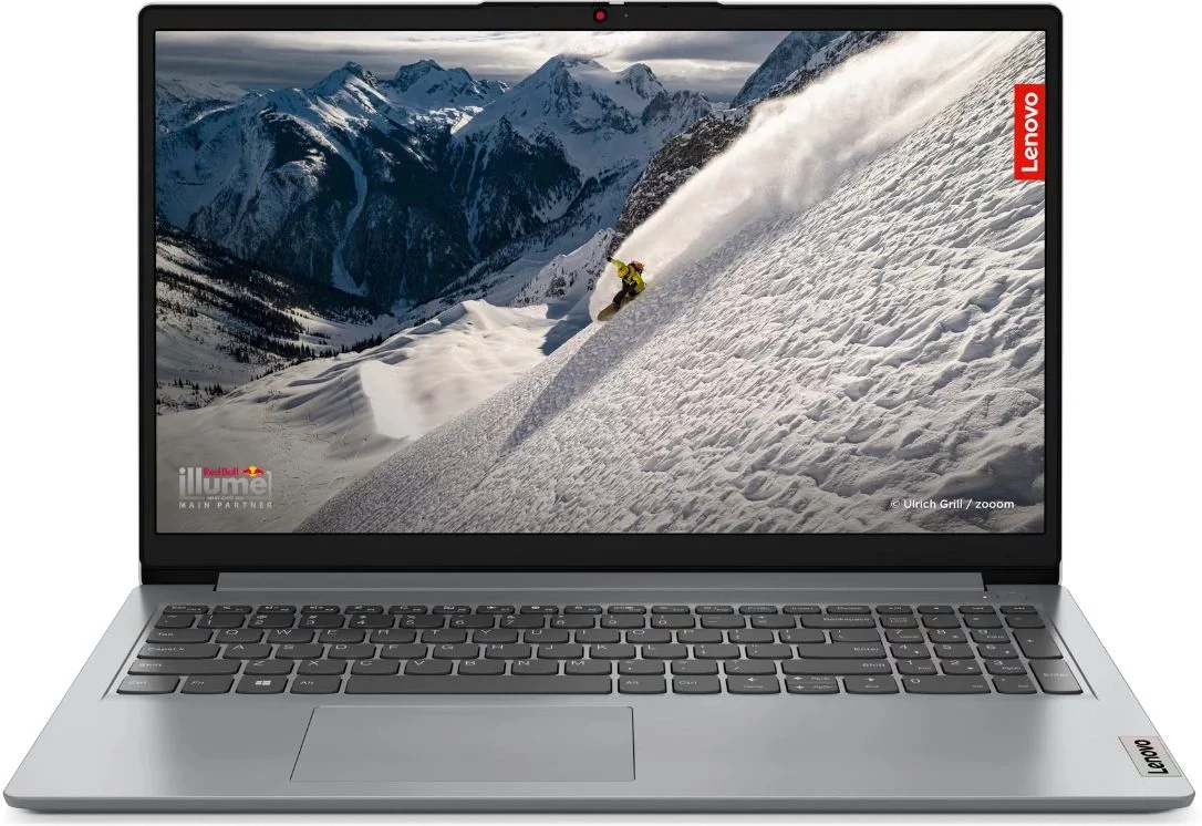 Ноутбук Lenovo IdeaPad 1 15ALC7 Ryzen 7 5700U 16Gb SSD512Gb AMD Radeon 15.6" IPS FHD (1920x1080) noOS grey WiFi BT Cam (82R400NYRK) изображение 1