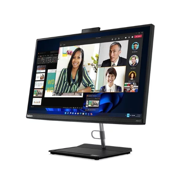*Моноблок Lenovo Neo 30a 23,8" FHD/ Core i5-1240P/ 8GB/ 256GB SSD/ DVDRW / WiFi/ BT/ DOS (12B0000GRU) изображение 2