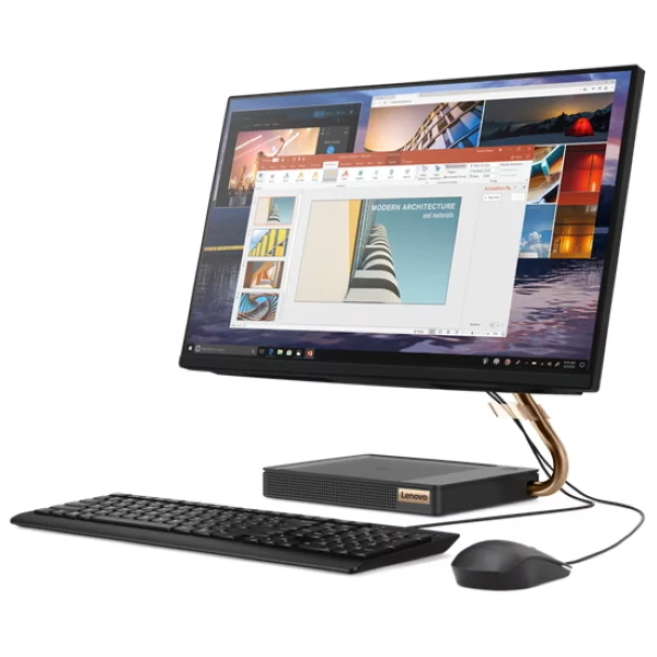 Моноблок Lenovo IdeaCentre AIO A540-24ICB 23.8" FHD, Core i5-9400T, 16GB, 512GB SSD, noODD, WiFi, BT, Win10, черный [F0EL00E5RK] изображение 3
