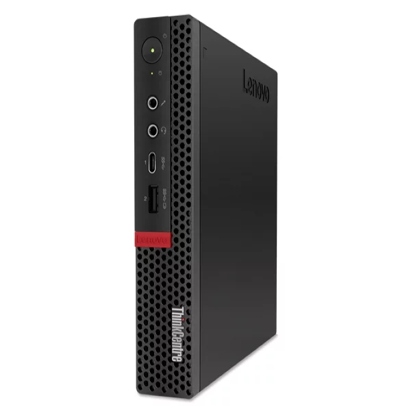 Компьютер Lenovo ThinkCentre M720q Tiny [10T7009LRU] Core i5 9400T/ 4GB/ 128GB SSD/ WiFi/ BT/ Win10Pro/ black изображение 1