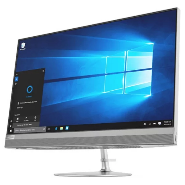 Моноблок Lenovo IdeaCentre 520-24IKU 23.8" FHD/ Core i3-7020U/ 4GB/ 1TB/ DVD-RW/ WiFi/ BT/ DOS/ серебристый [F0D2009FRK] изображение 2