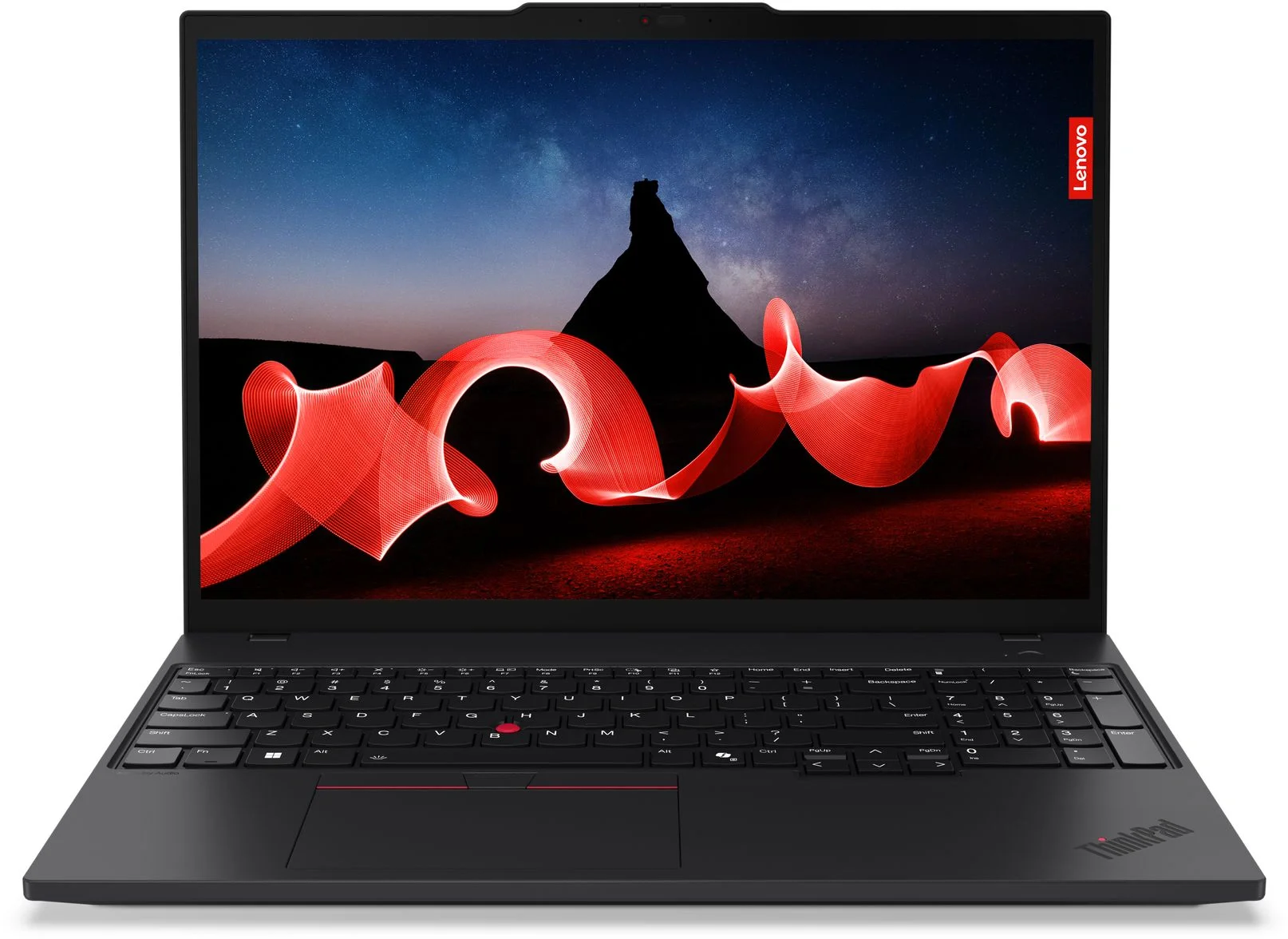 Ноутбук Lenovo ThinkPad T16 G3 Core Ultra 7 165H 32Gb SSD1Tb Intel Graphics 16" OLED WQUXGA (3840x2400) без ОС black WiFi BT Cam (21MQS7GA00) изображение 1