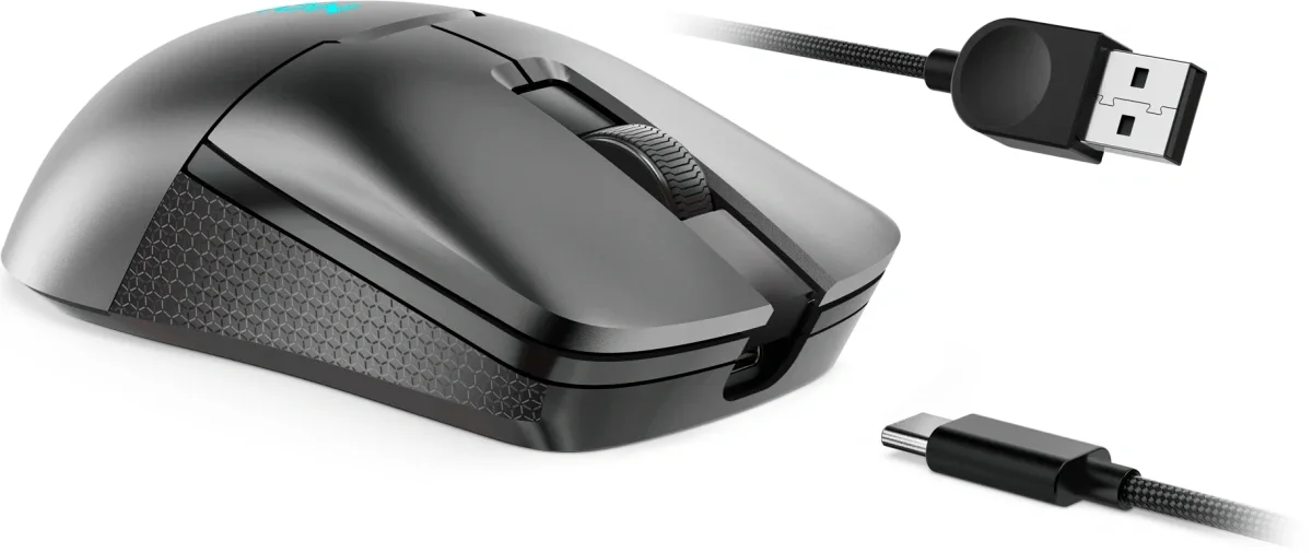 Мышь Lenovo Legion M600s Qi Wireless Gaming темно-серый оптическая 19000dpi беспров. BT/Radio USB 5but (GY51H47355) изображение 15