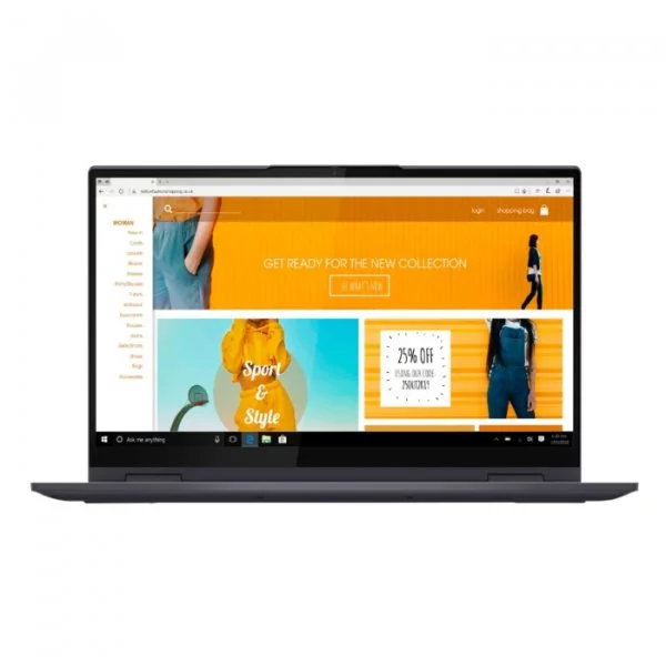 Ноутбук Lenovo Yoga 7 15ITL5 15.6" FHD [82BJ005TRU] Touch, Core i5-1135G7, 16GB, 512GB SSD, no ODD, WiFi, BT, FPR, Win 10, серый изображение 1