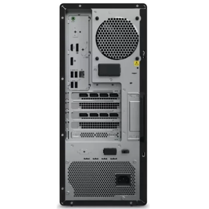 Рабочая станция Lenovo ThinkStation P3 MT, Core i7 13700, 16GB, 512GB SSD, noODD, T1000, CR, Win11 Pro, мышь клавиатура черный [30GS004NRU] изображение 2