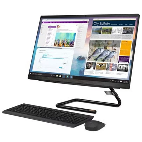 Моноблок Lenovo IdeaCentre AIO A340-24IWL 23.8" FHD/ Core i5-8256U/ 8GB/ 128GB SSD + 1TB/ DVD-RW/ WiFi/ BT/ Win10/ black [F0E80015RK] изображение 3