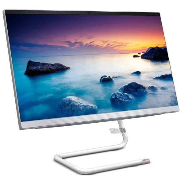 Моноблок Lenovo IdeaCentre AIO A340-24IWL 23.8" FHD/ Core i3-10110U/ 8GB/ 256GB SSD/ DVD-RW/ WiFi/ BT/ DOS/ Foggy White [F0E800R1RK] изображение 2