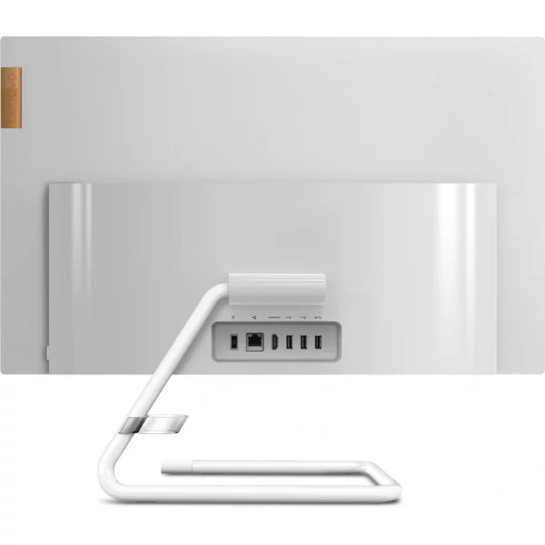 Моноблок Lenovo IdeaCentre AIO 3 24IMB05 23.8" FHD/ Core i3-10100T/ 8GB/ 256GB SSD/ DVD-RW/ BT/ WiFi/ DOS/ Foggy White [F0EU00BTRK] изображение 4
