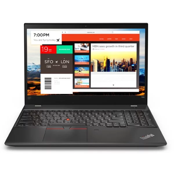 Ноутбук Lenovo ThinkPad T580 15.6 FHD [20L90023RT] изображение 2