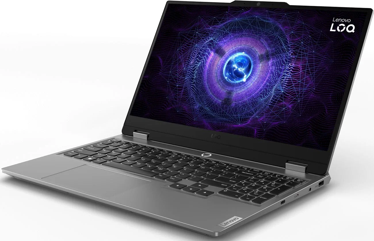 Ноутбук Lenovo LOQ 15IRX9 Core i5 13450HX 16Gb SSD512Gb NVIDIA GeForce RTX 3050 6Gb 15.6" IPS FHD (1920x1080) без ОС grey WiFi BT Cam (83DV0073PS) изображение 2
