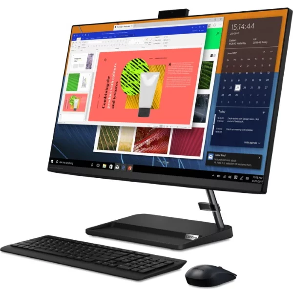 Моноблок Lenovo IdeaCentre AIO 3 27ALC6 27" FHD, Ryzen 3 5300U, 8GB, 512GB SSD, DVD-RW, WiFi, BT, Win11 [F0FY00A1RK] изображение 3