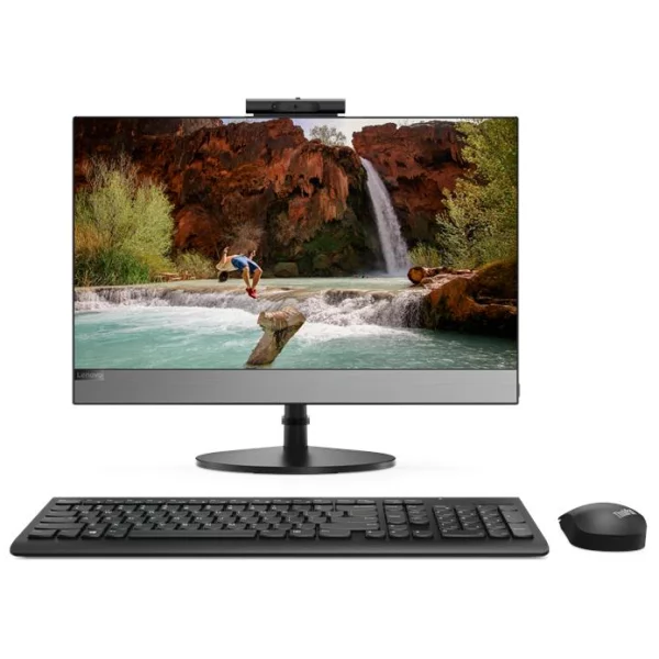Моноблок Lenovo AIO V530-22ICB 21.5" FHD/ Core i3-8100T/ 8GB/ 256GB SSD/ DVD-RW/ WiFi/ BT/ DOS/ Black [10US009ARU] изображение 1