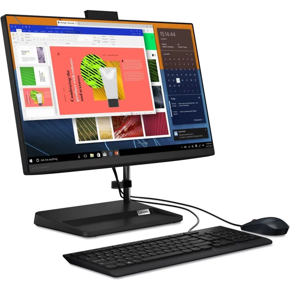 Моноблок Lenovo IdeaCentre AIO 3 22ITL6 21.5" Pentium Gold 7505, 4GB, 256GB SSD, noODD, WiFi, BT, Win11 [F0G500BNRU] изображение 2