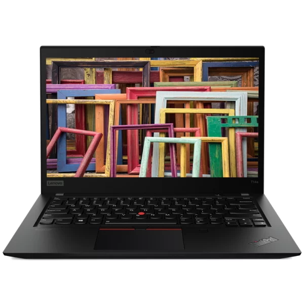 Ноутбук Lenovo ThinkPad T14s Gen1 14" FHD Touch [20T0004PRT] Core i5-10210U, 16GB, 512GB SSD, WiFi, BT, FPR, SCR, Win10Pro, черный изображение 1