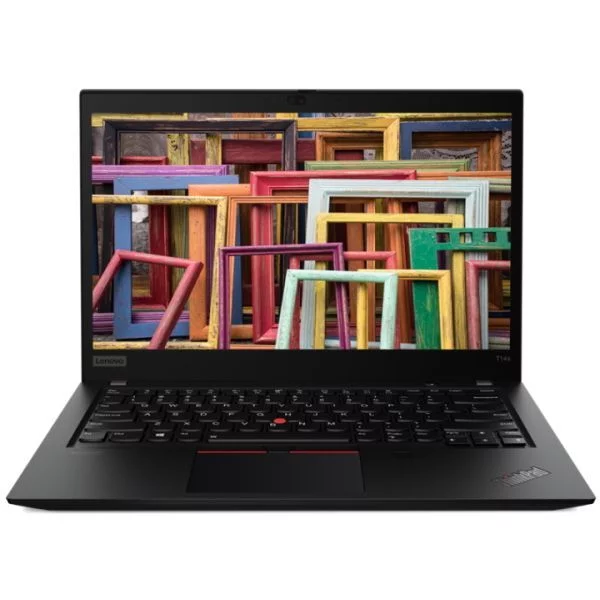 Ноутбук Lenovo T14s Gen1 14" FHD [20T00015RT] Core I5-10210U, 8GB, 256GB SSD, WiFi, BT, FPR, SCR, Win10Pro, черный изображение 1