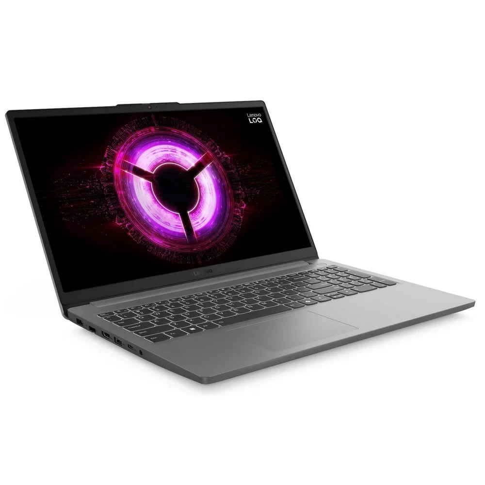 Ноутбук Lenovo LOQ 15ARP10E AMD Ryzen 7 170/ 16Gb (1*16 D5)/ SSD512Gb/ RTX4050 6Gb (65W)/ 15.6’’/ FHD/ 1920x1080/ 144Hz/ Win11 (SL English)/ RJ-45/ Luna Grey/ 1.8kg (83S0007FUS) изображение 1