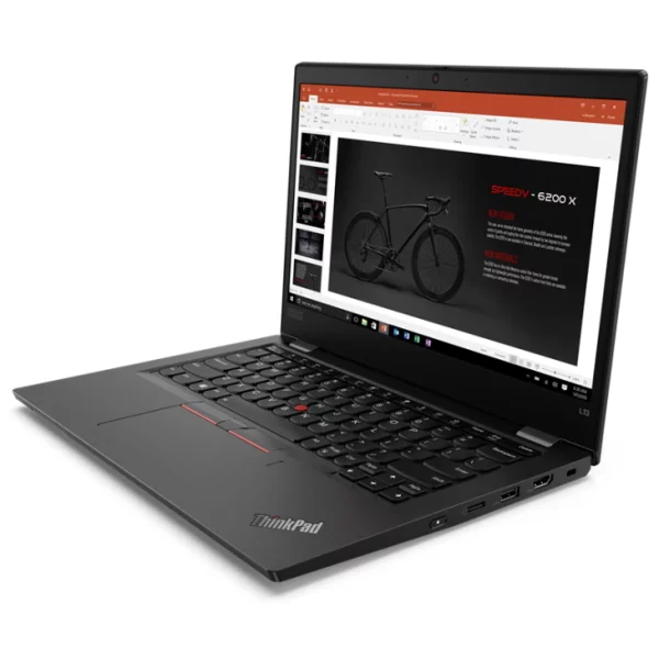 Ноутбук Lenovo ThinkPad L13 G2 13.3" FHD [20VH001YRT] Core i7-1165G7, 8GB, 256GB SSD, WiFi, BT, FPR, SCR, DOS, черный изображение 2