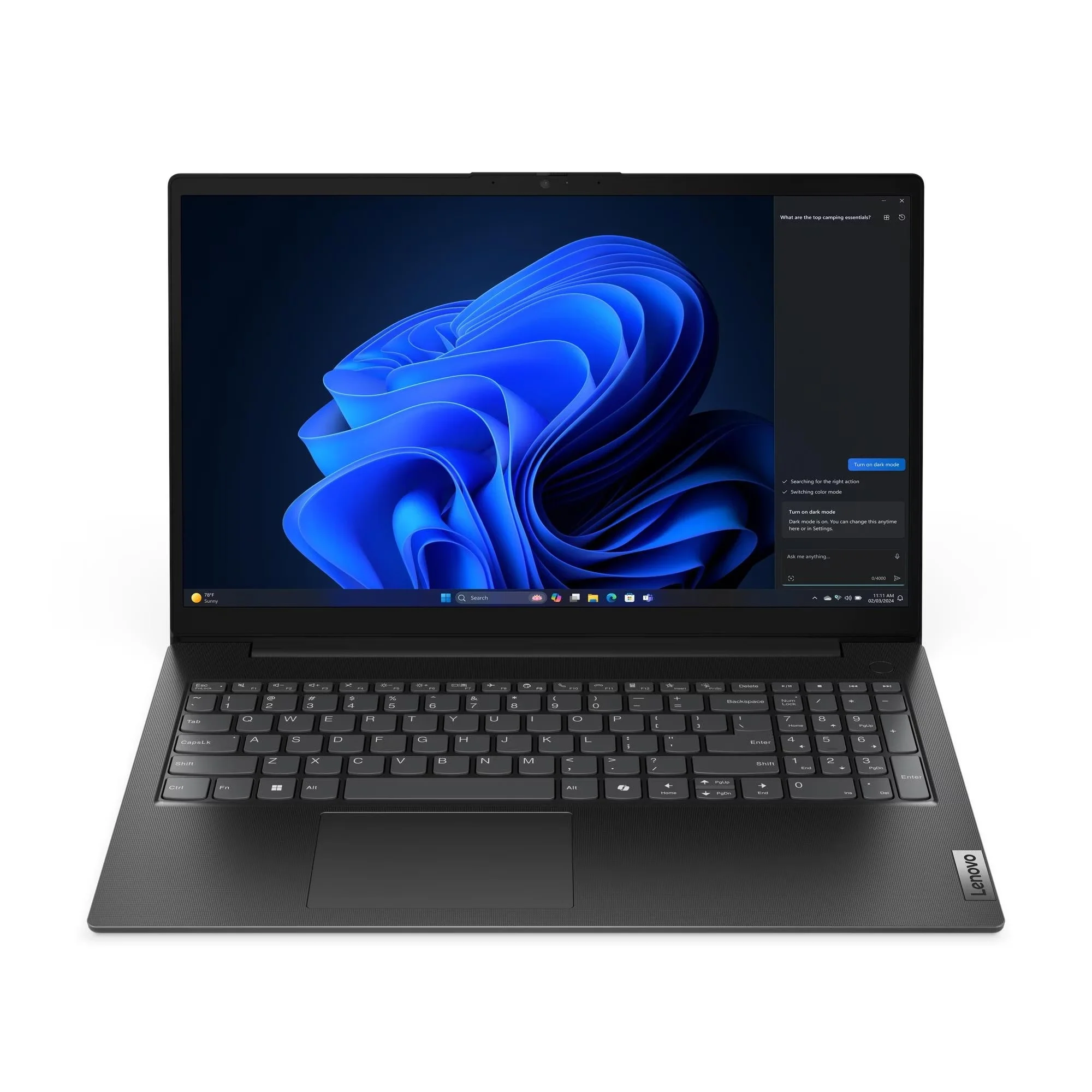 Ноутбук Lenovo V15 G5 IRL [83GW009KGQ] i5 13420H/16Gb/512Gb SSD/15.6 FHD IPS 300nits/Cam HD/No OS изображение 3