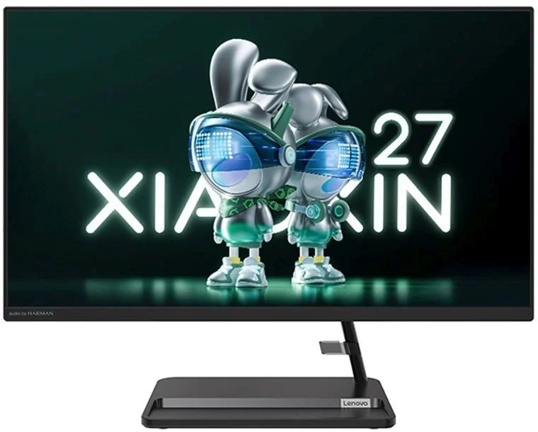Моноблок Lenovo XiaoXin 27" Full HD i5 12450H (2) 16Gb SSD512Gb UHDG Windows 11 Pro GbitEth WiFi BT 90W клавиатура мышь Cam черный 1920x1080 (2064649) (2064649#MLN) изображение 1