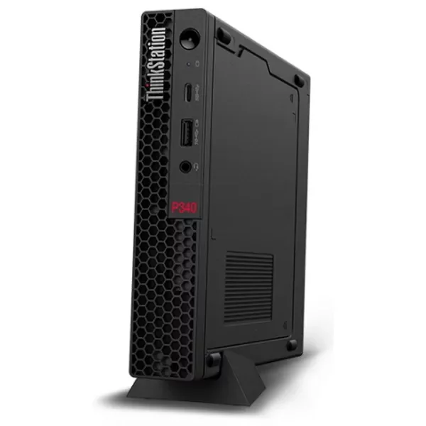 Рабочая станция Lenovo ThinkStation P340 Tiny/ Core i9-10900T/ 16GB/ 512GB SSD/ Quadro P1000 4GB/ WiF/ BT/ Win 10 Pro/ Black [30DF003WRU] изображение 1