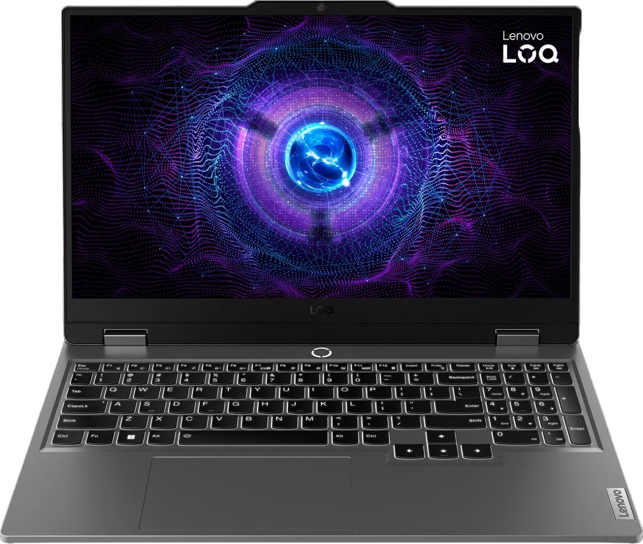 Ноутбук Lenovo LOQ 15IRX9 Core i5 13450HX 16Gb SSD512Gb NVIDIA GeForce RTX 3050 6Gb 15.6" IPS FHD (1920x1080) без ОС grey WiFi BT Cam (83DV0073PS) изображение 1